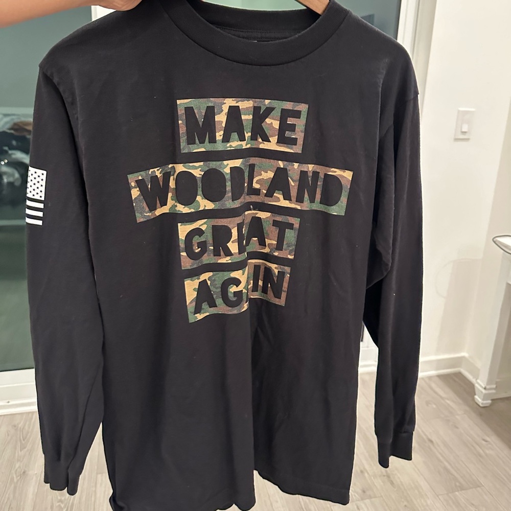 Make woodland great again shirt